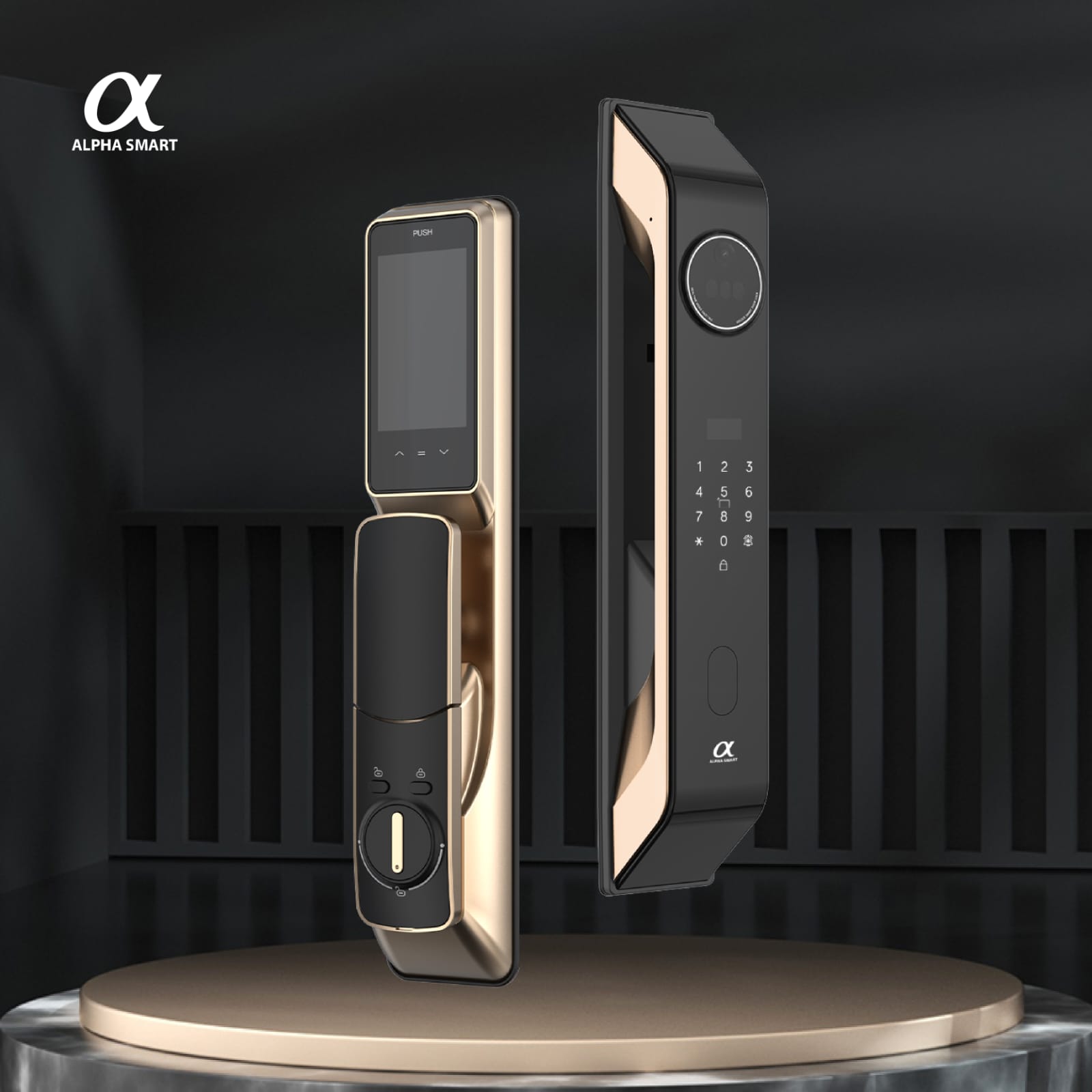 Golden Smart Lock