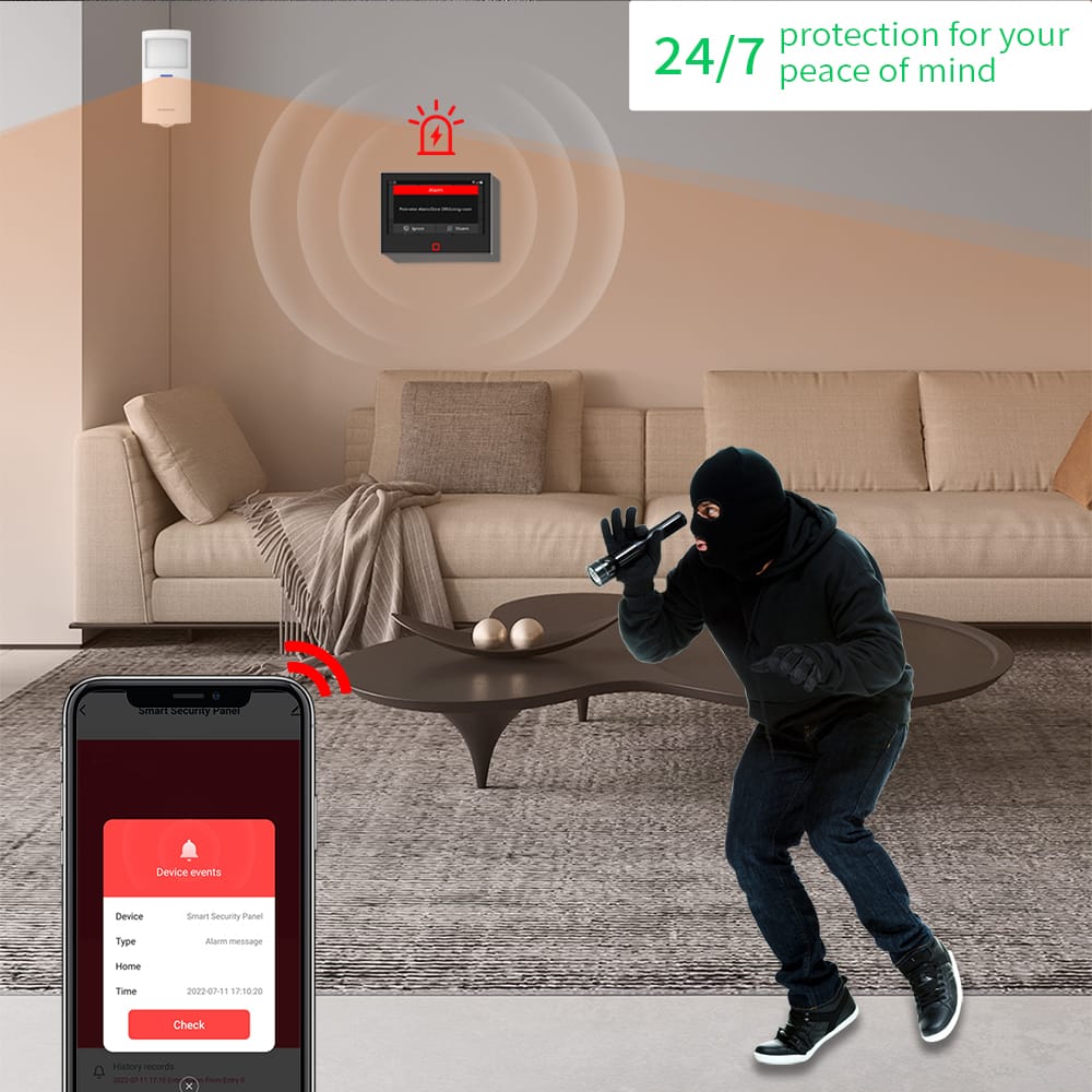Smart Home Security Alarm System
