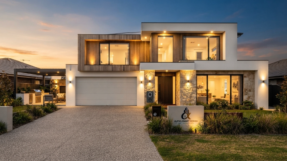 Completed dream home after a knock down rebuild
