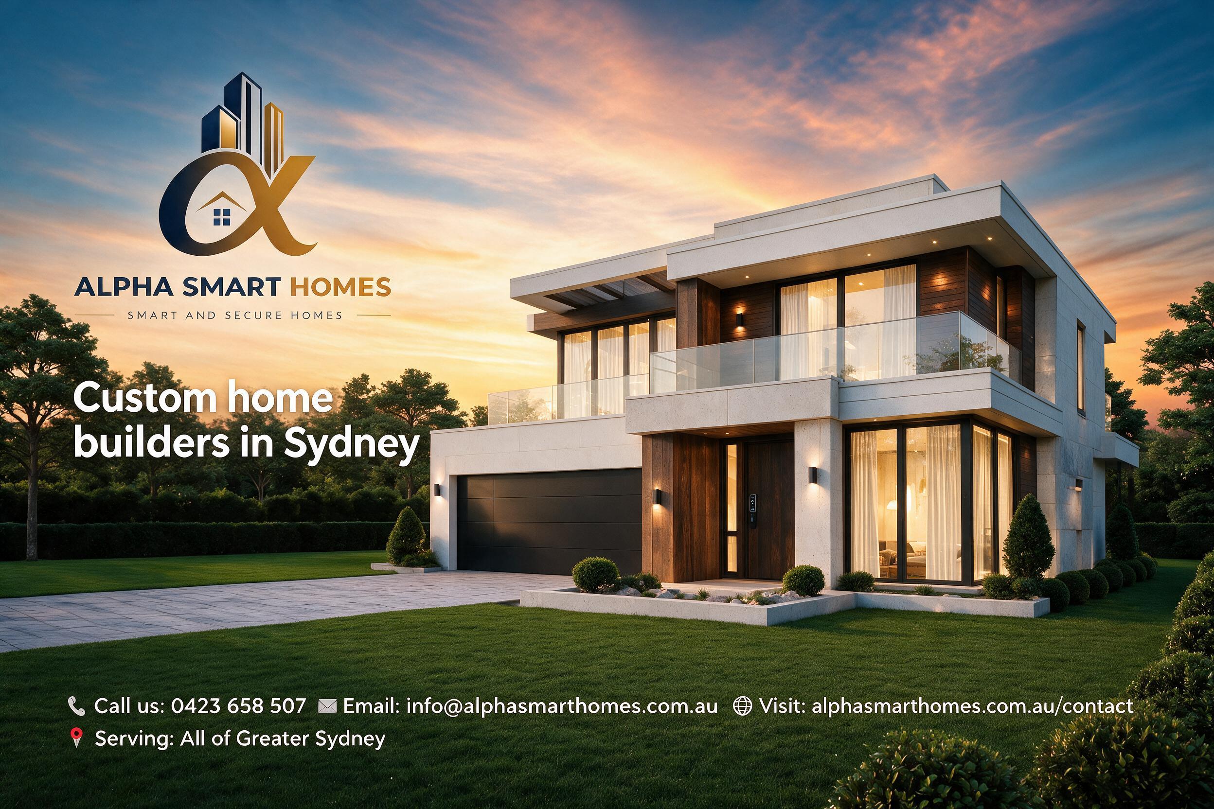 Custom Home Builders in Sydney